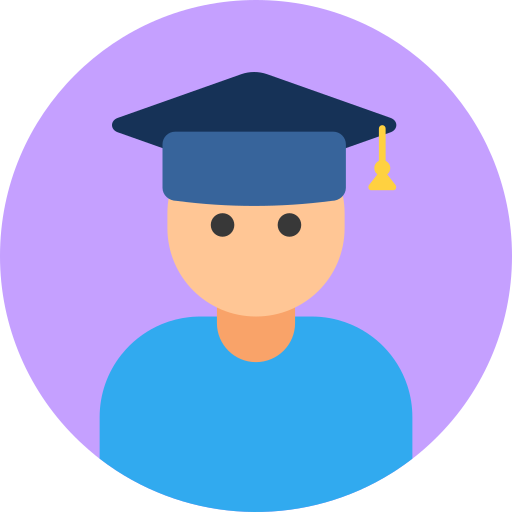 Student Generic color fill icon