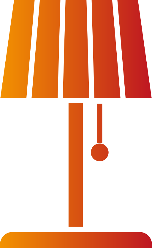 테이블 램프 Generic gradient fill icon