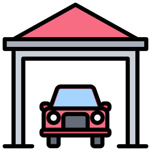 garage Generic color lineal-color Icône