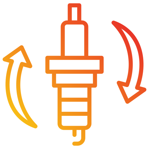 Spark plug Generic gradient outline icon