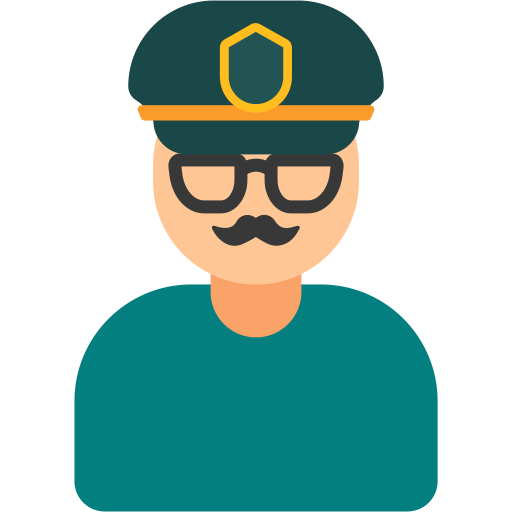 polizei Generic color fill icon