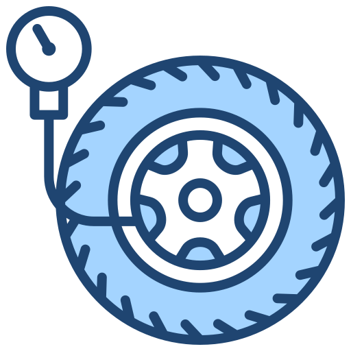 Tire pressure Generic color lineal-color icon