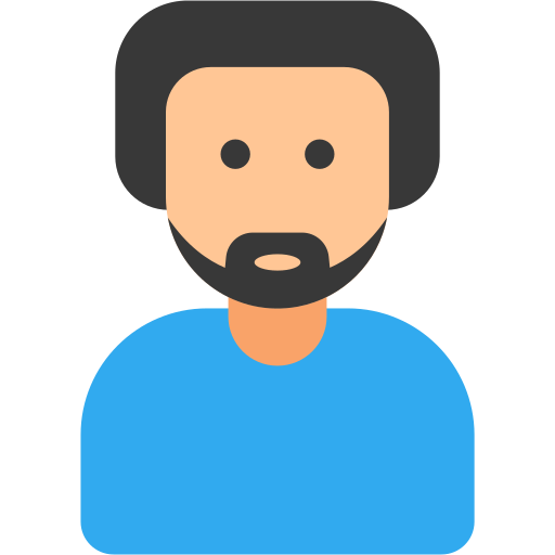 Male Generic color fill icon