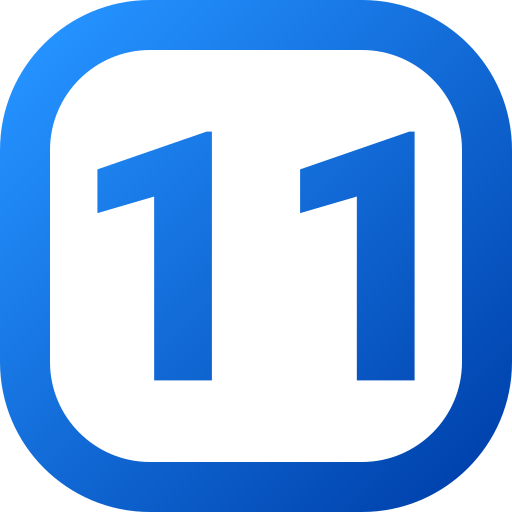 11 Generic gradient fill icoon