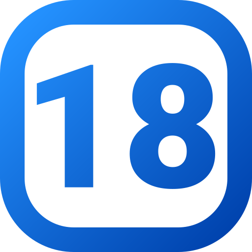 18 Generic gradient fill icona