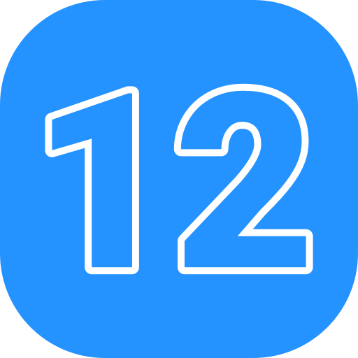 12 Generic color fill icon