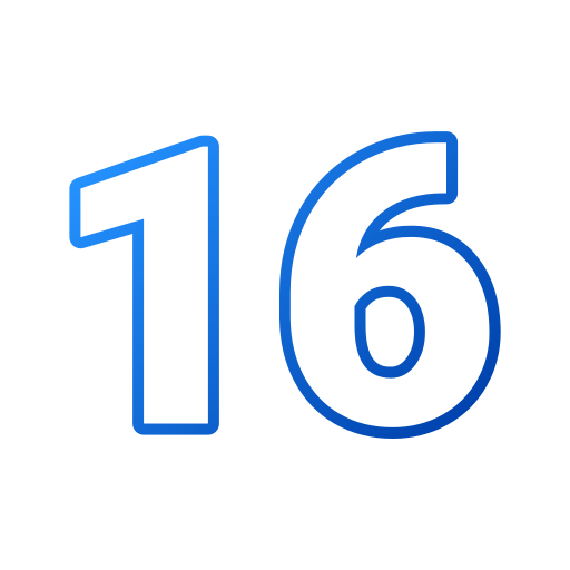16 Generic gradient outline ikona