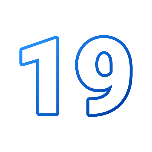 19 Generic gradient outline ikona