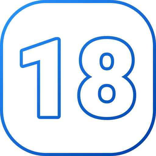 18 Generic gradient outline ikona