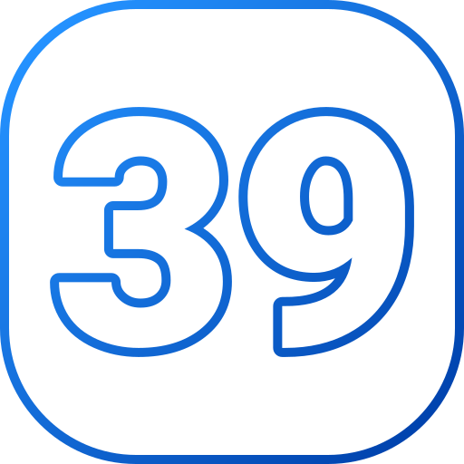 39 Generic gradient outline icoon