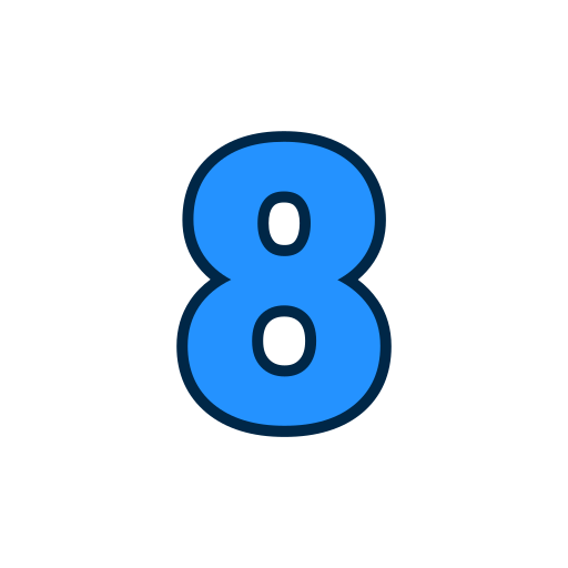 8番 Generic color lineal-color icon