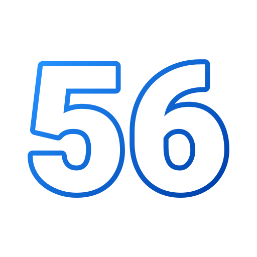 56 Generic gradient outline icon