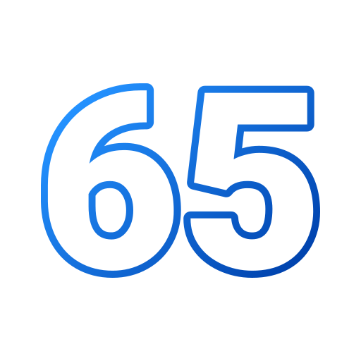 65 Generic gradient outline icon