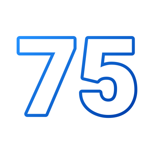 75 Generic gradient outline icon