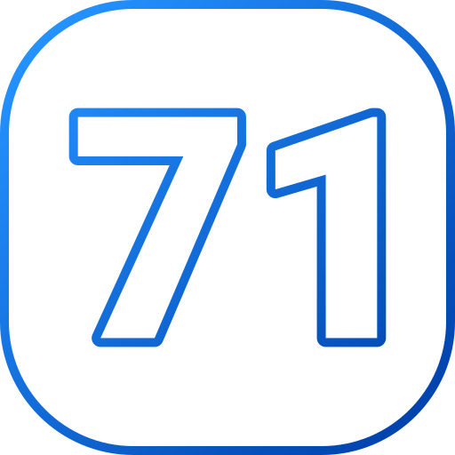 71 Generic gradient outline icono