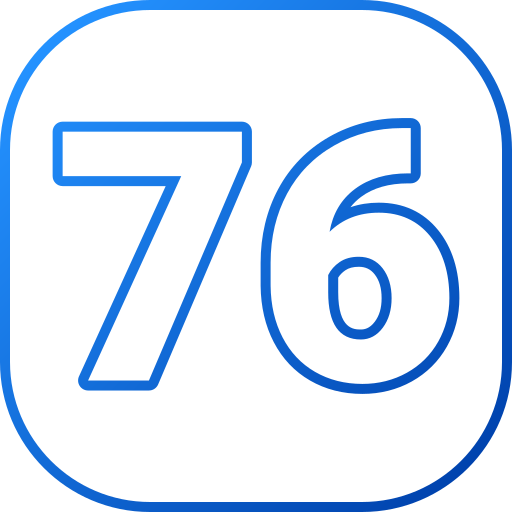 76 Generic gradient outline ikona