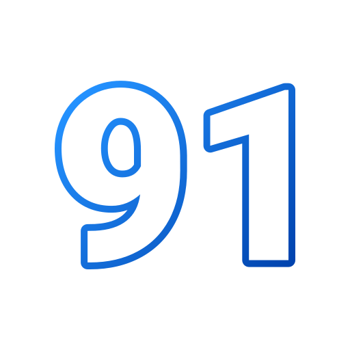91 Generic gradient outline icoon