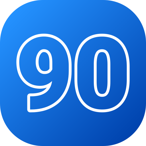 90 Generic gradient fill icon
