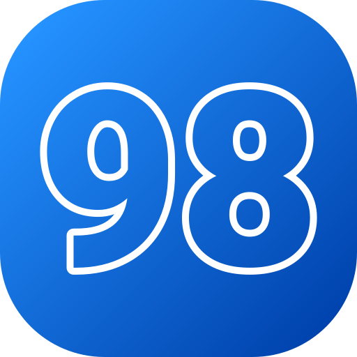 98 Generic gradient fill icoon