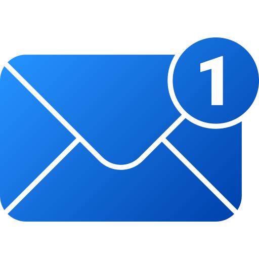 email Generic gradient fill icon