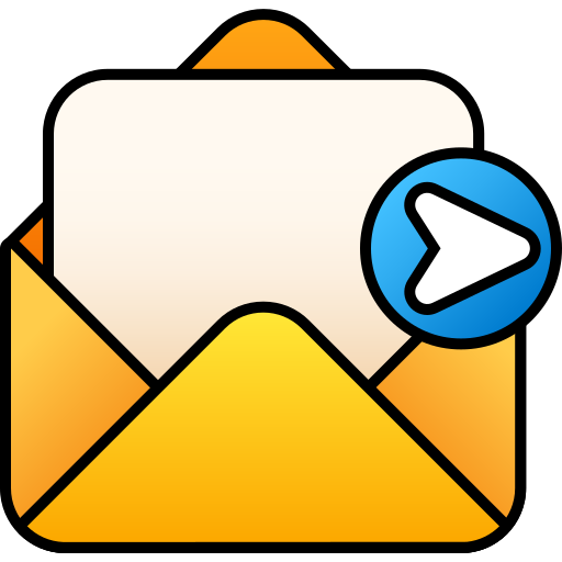 メールを送信する Generic gradient lineal-color icon