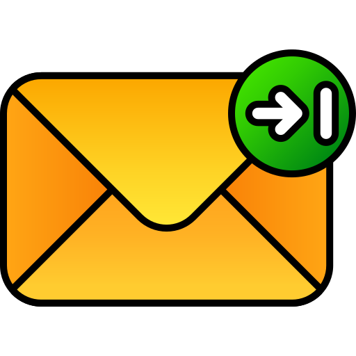 mail senden Generic gradient lineal-color icon