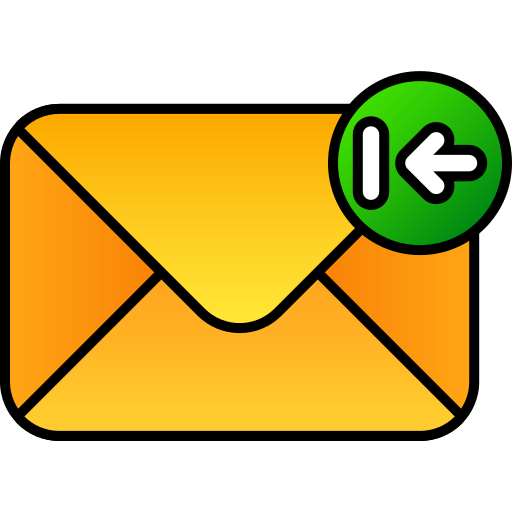 Receive mail Generic gradient lineal-color icon