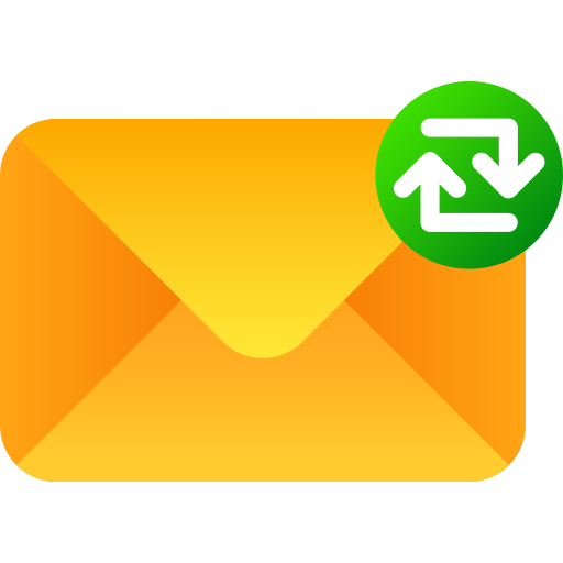 intercambiar correos Generic gradient fill icono