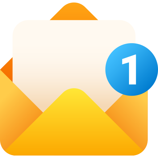 Email Generic gradient fill icon