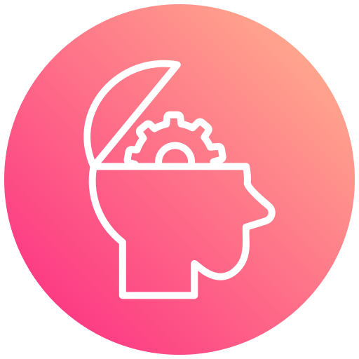 Open minded Generic gradient fill icon