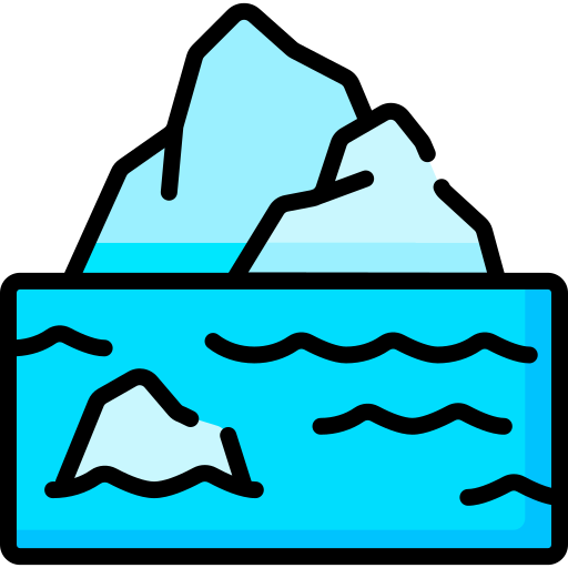 glacier Special Lineal color Icône