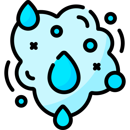 Water vapor Special Lineal color icon