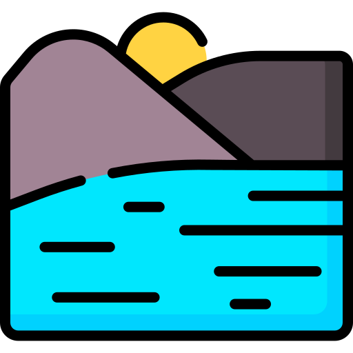 Lake Special Lineal color icon