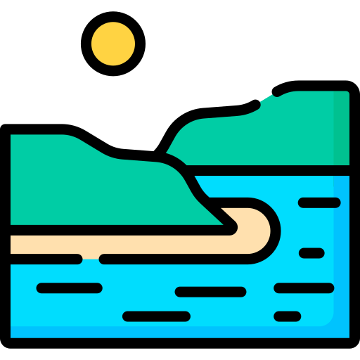 río Special Lineal color icono