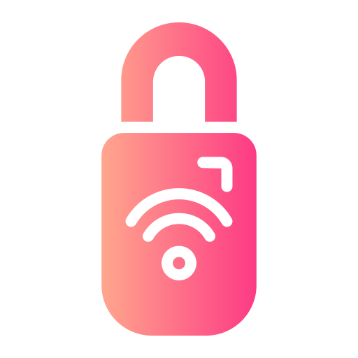 Smart lock Generic gradient fill icon