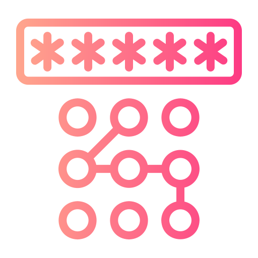 Pincode Generic gradient outline icon
