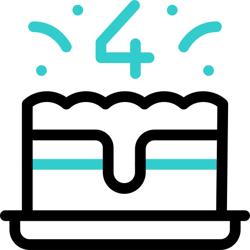 케이크 Basic Accent Outline icon