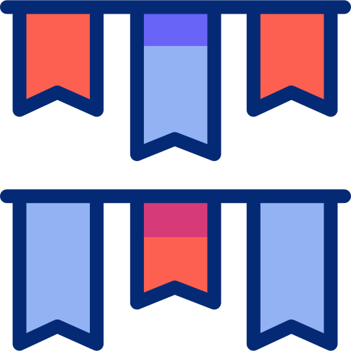 화환 Basic Accent Lineal Color icon