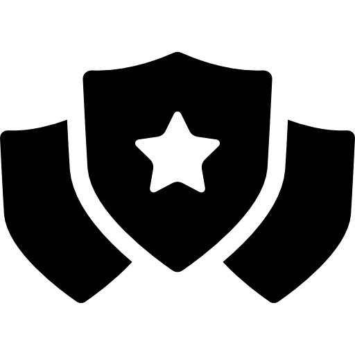 Shield Pictograms Fill icon