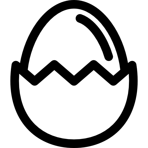 ugotowane jajko  ikona