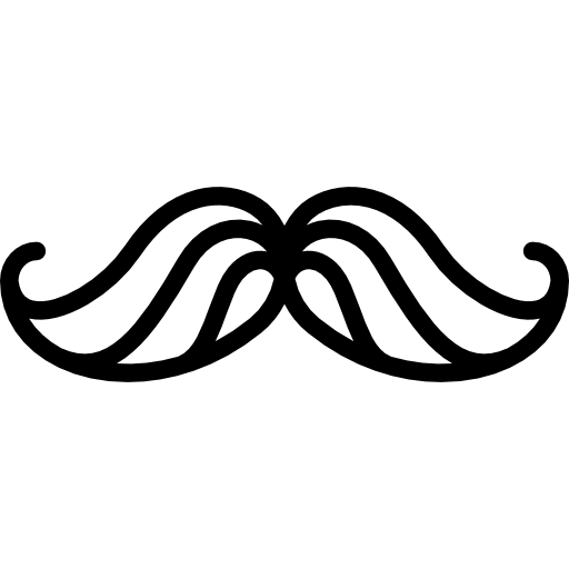 moustache Special Lineal Icône