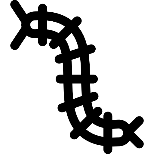 centipide Basic Rounded Lineal icona
