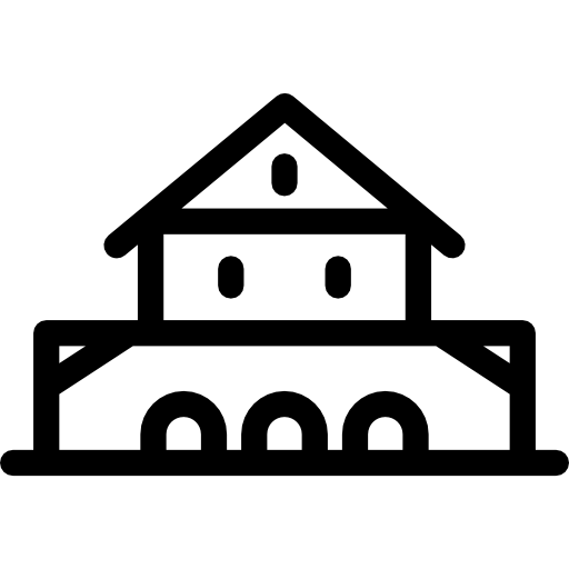 rezydencja Basic Rounded Lineal ikona