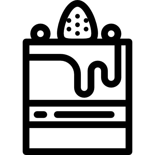 rebanada de pastel Special Lineal icono