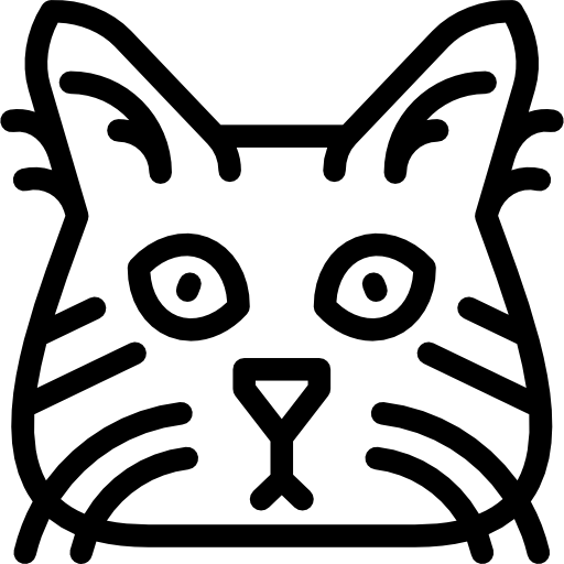 gatto bobtail Special Lineal icona