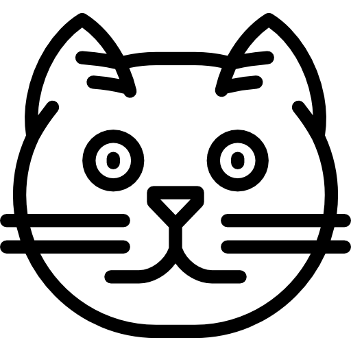 gato de pelo corto Special Lineal icono