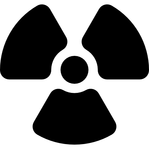 radioattivo  icona