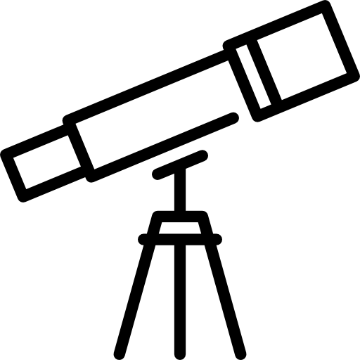 망원경 Special Lineal icon
