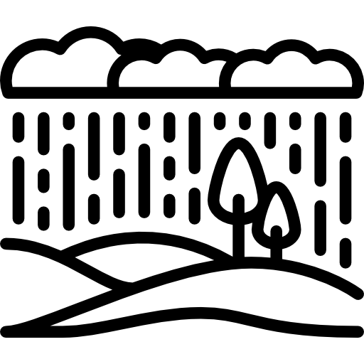 chuva Special Lineal Ícone