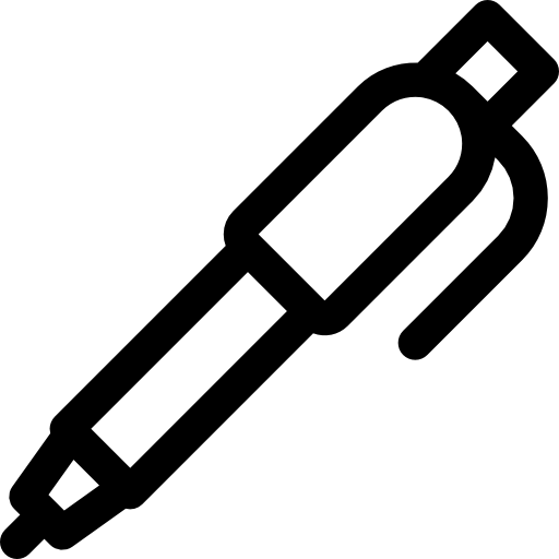 długopis Basic Straight Lineal ikona
